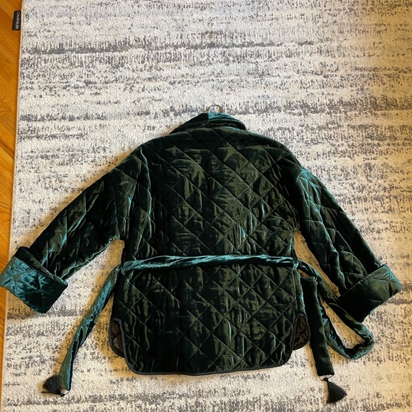 Velour coat